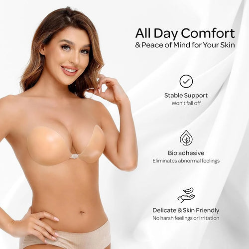 BARELIFT Invisible Push-Up Bra